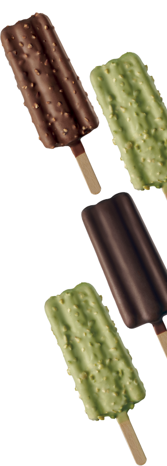 Bâtonnets glace chocolat pistache - Popelino