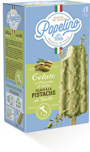 Boîte glaces pistache - Popelino